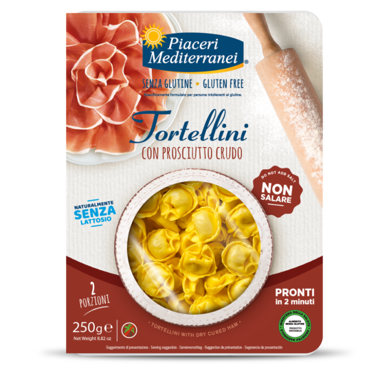Tortellini mit Rohschinken Piaceri Mediterranei glutenfrei ★